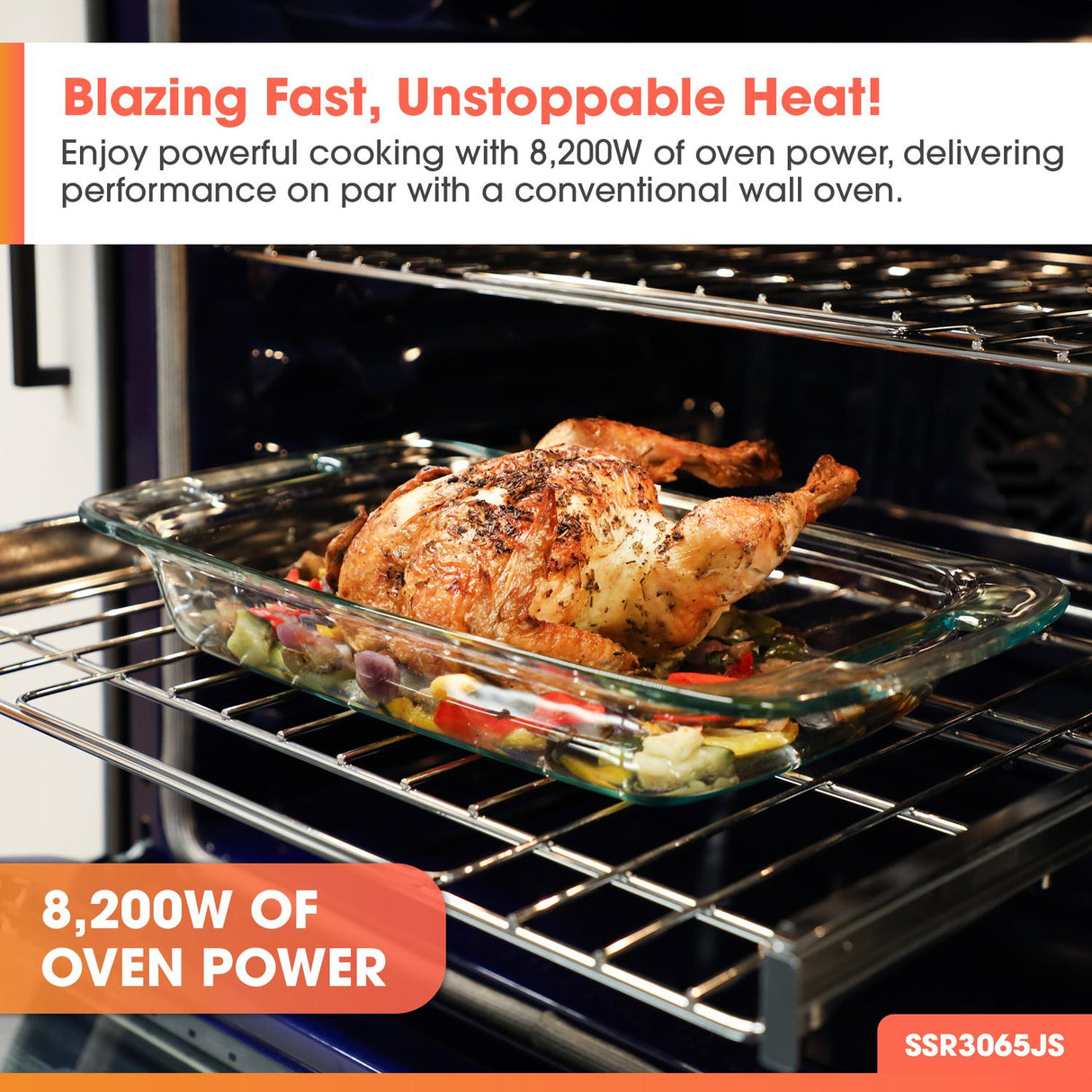 30 in. Electric Convection Slide-In Range with Air Fry