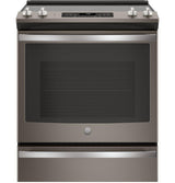 GE® 30" Slide-In Electric Convection Range