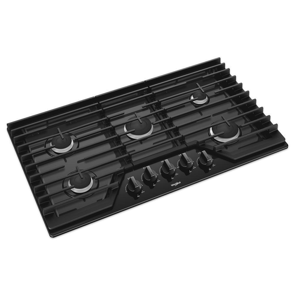 36-inch Gas Cooktop with EZ-2-Lift™ Hinged Cast-Iron Grates