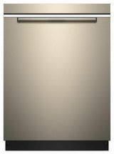 Stainless Steel Tub Pocket Handle Dishwasher with TotalCoverage Spray Arm - Fingerprint Resistant Sunset Bronze