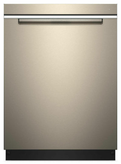 Stainless Steel Tub Pocket Handle Dishwasher with TotalCoverage Spray Arm - Fingerprint Resistant Sunset Bronze
