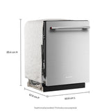 Third Level Utensil Rack Dishwasher with 30+ Total Wash Jets in PrintShield™ Finish, 47 dBA