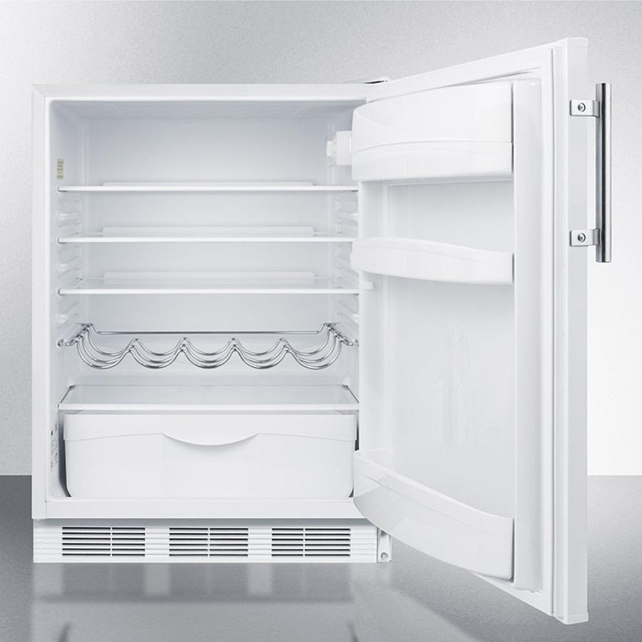 24" Wide Built-in All-refrigerator, ADA Compliant