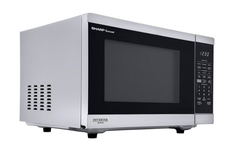 Sharp 1.4 cu. ft. 1100W Smart Stainless Steel Microwave Oven with Inverter Technology