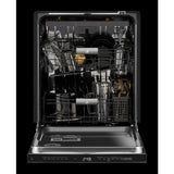 Pocket Handle 24" Built-In Dishwasher with Precise Fit 3rd Rack for Cutlery with Plasma Coating, 39 dBA