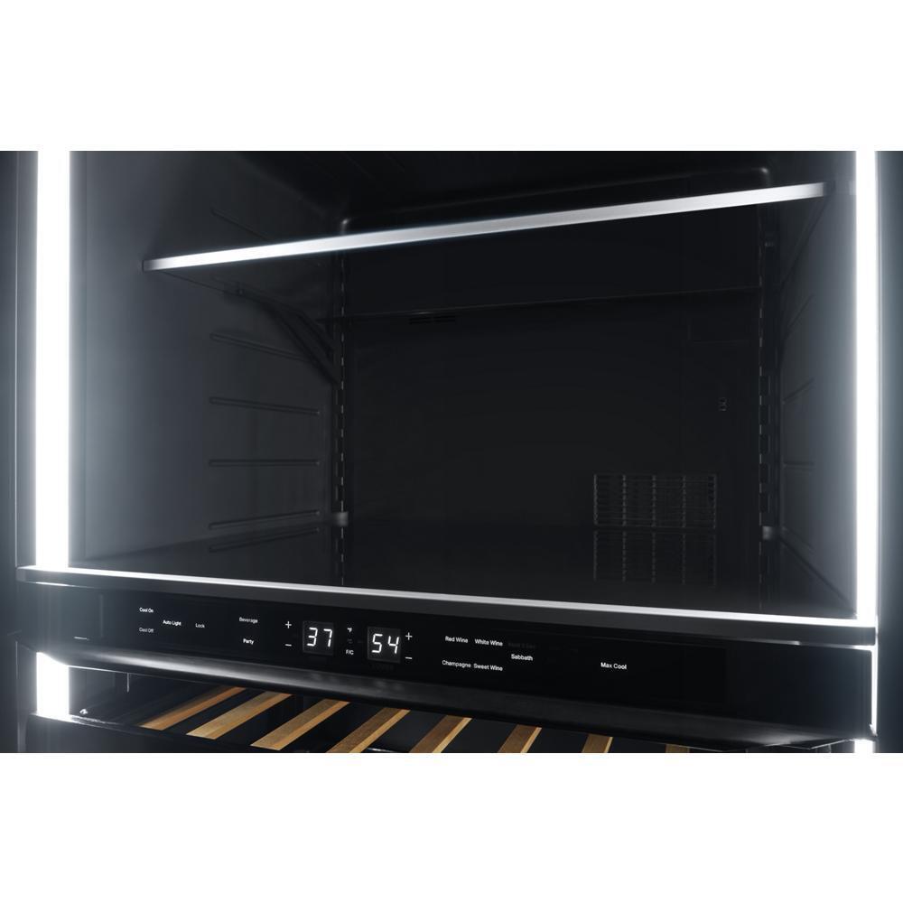 NOIR™ 24" Built-In Undercounter Beverage Center, Right Swing
