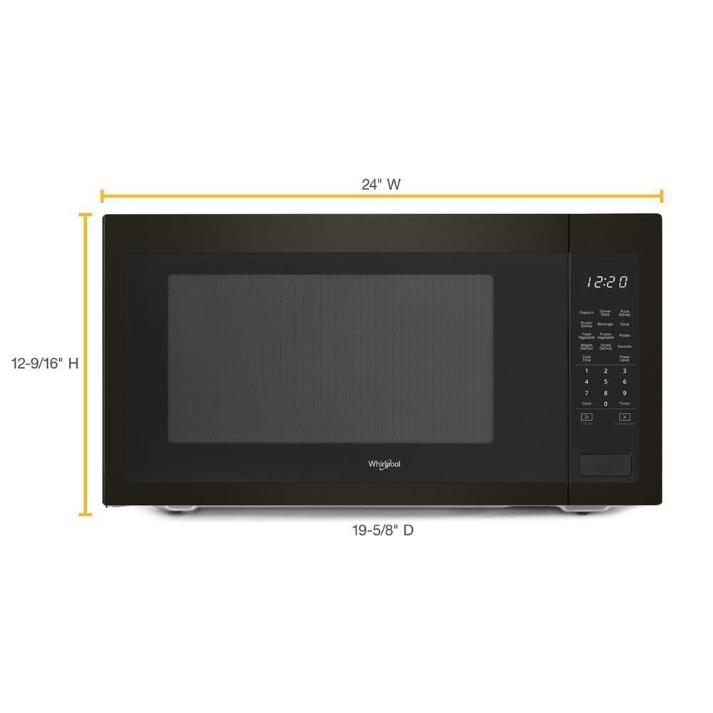 2.2 cu. ft. Countertop Microwave with 1,200-Watt Cooking Power