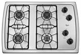 30-inch Gas Cooktop with 5,000 BTU AccuSimmer® Burner - Stainless Steel