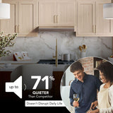 Mantra 30-Inch 490 MAX Blower CFM 1.0 Sones Stainless Steel Range Hood
