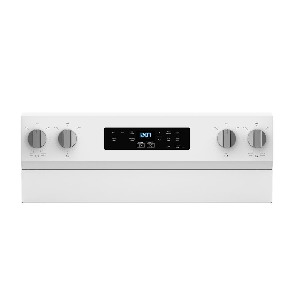 30-Inch Wide Electric Range With Steam Clean - 5.3 cu. ft.