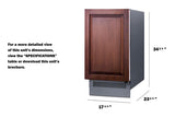 18" Wide Clear Icemaker (panel Not Included)