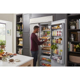 24" Undercounter Wine Cellar with Glass Door and Metal-Front Racks
