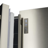 FORNO Bovino 33" French Door 19 Cu.Ft. Stainless Steel Refrigerator