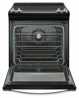 6.4 Cu. Ft. Slide-In Electric Range with True Convection - Black Ice