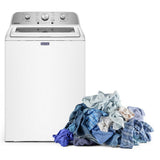 This 4.7 Cu. Ft. capacity top load washer from Maytag delivers the stain-fighting power that s built to handle tough loads.