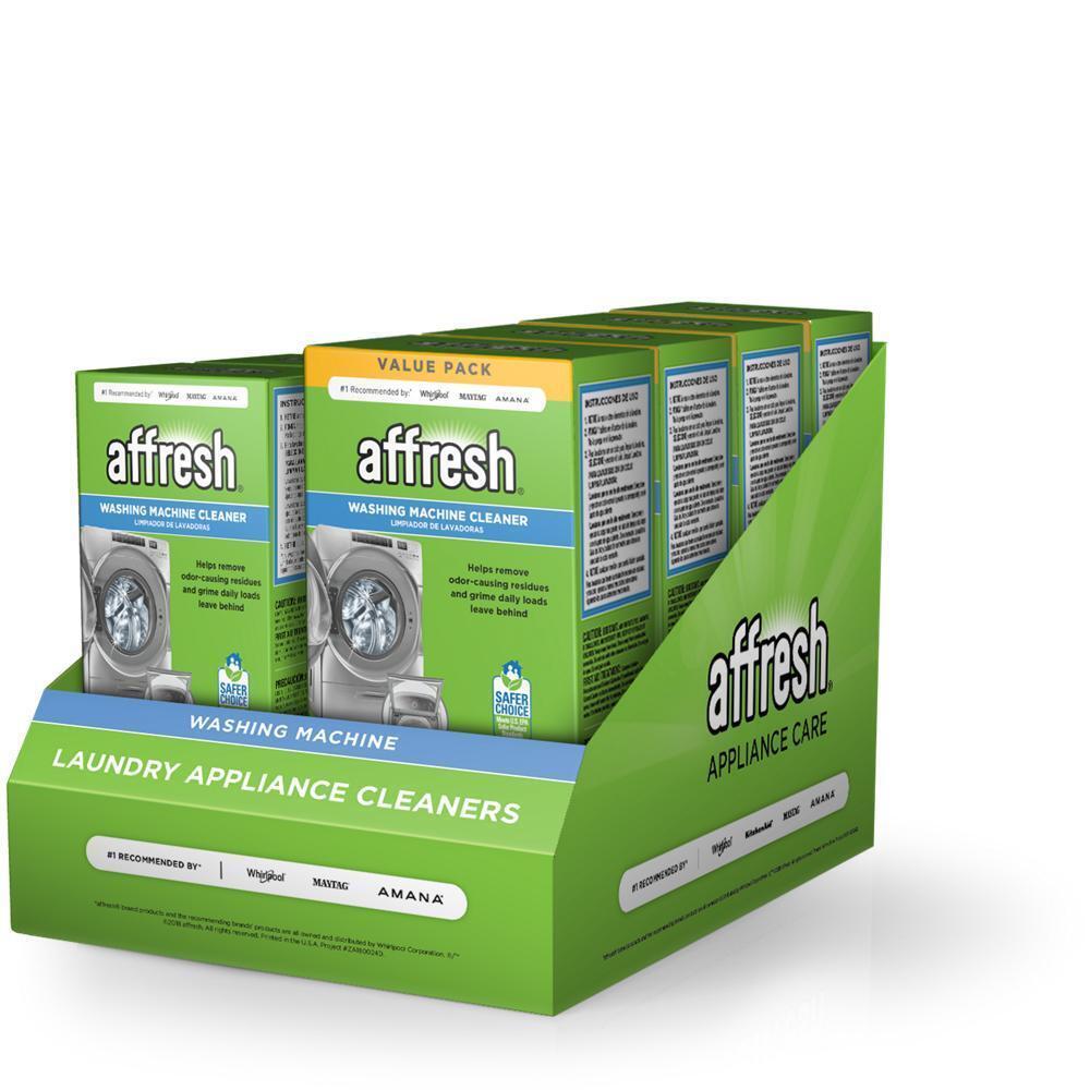Display: 8 ct. assorted affresh Appliance Cleaners in full color printed countertop display