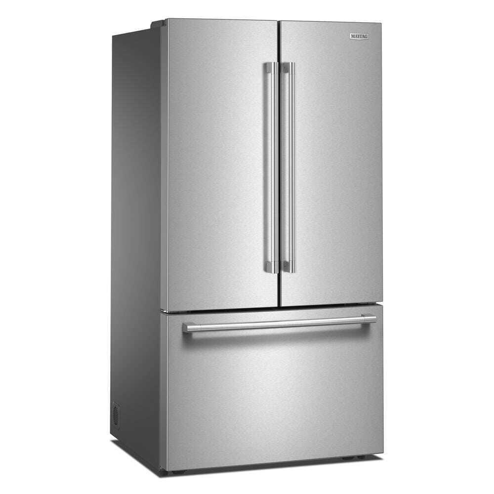 Maytag® 31 Cu. Ft. XL Capacity French Door Bottom Mount Refrigerator with Ice + Water