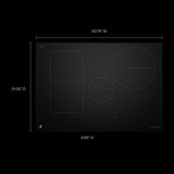 30" Oblivion Smart Induction Cooktop with Temperature-Controlled Cooking