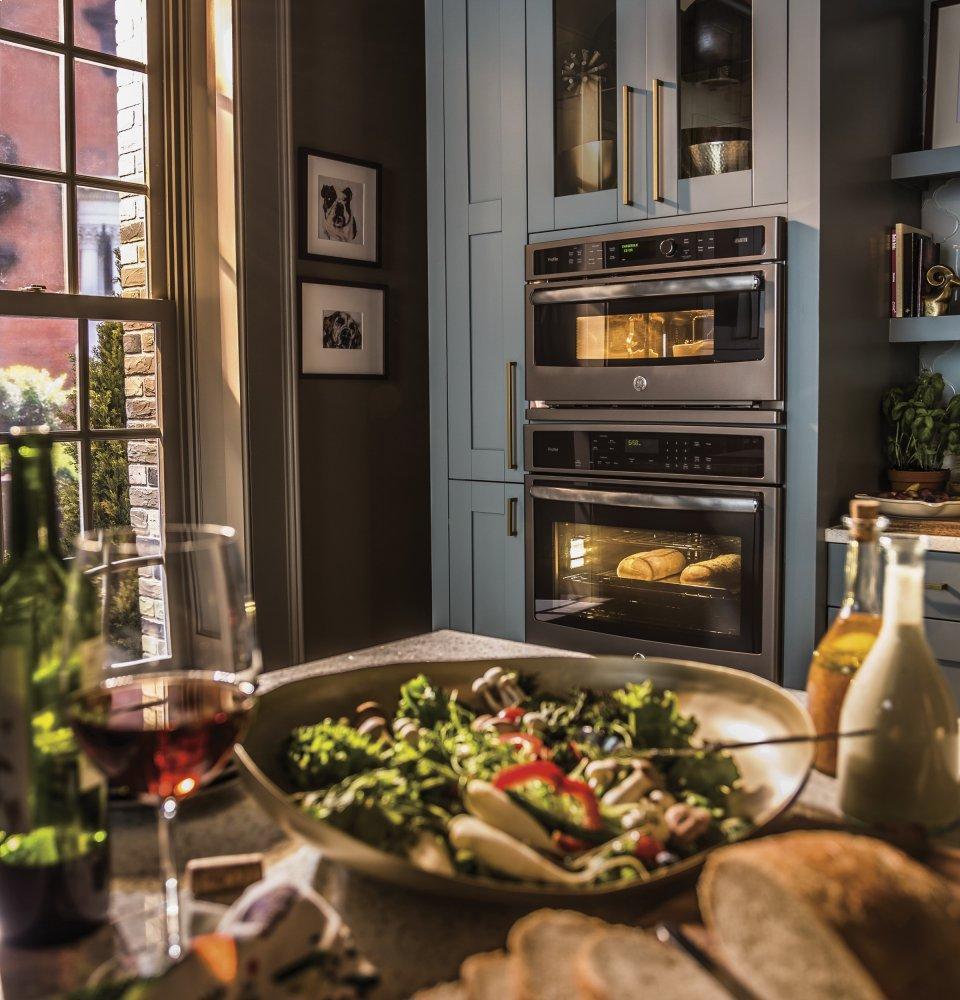 GE Profile™ Series 30" Built-In Single Convection Wall Oven