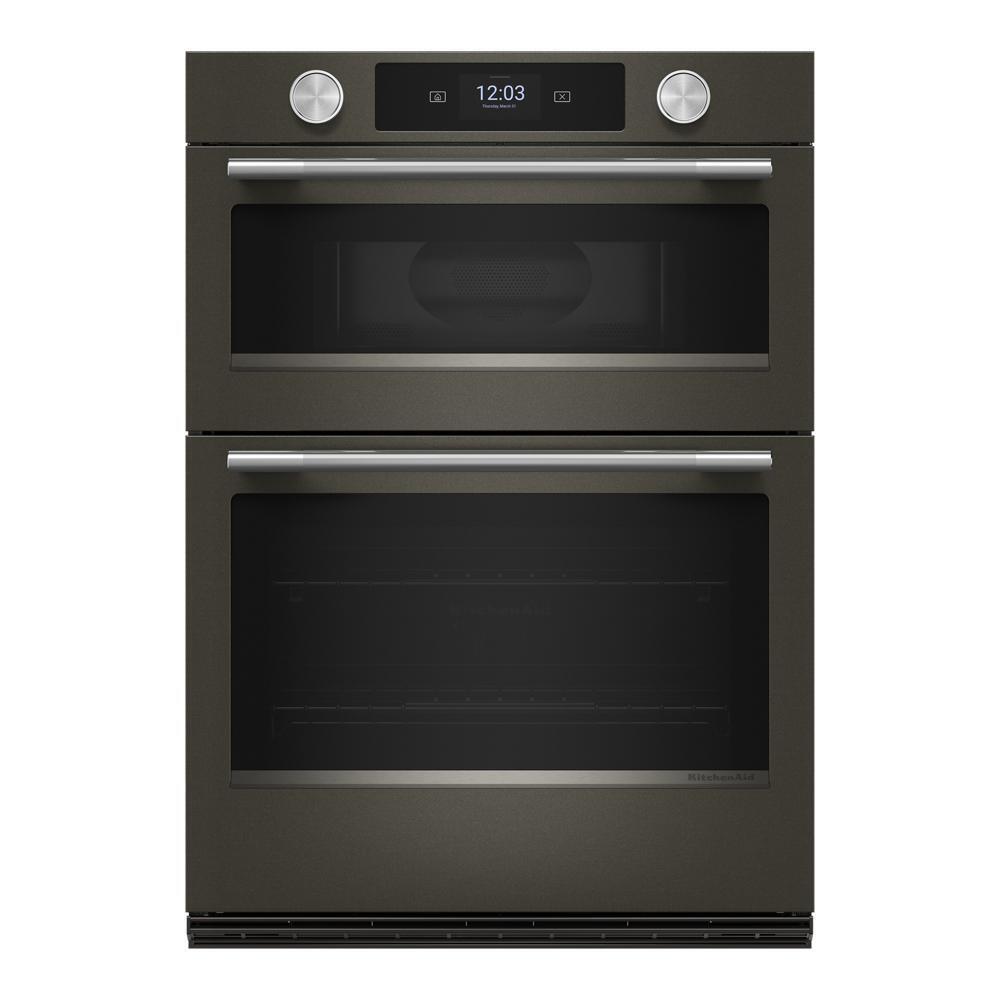 Stainless Steel Handle and Knob Hardware Accessory Kit for KitchenAid® 30" Double Wall Oven & Microwave Combo
