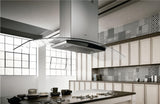 CINGOLI Island Range Hood 36" wide - 600CFM