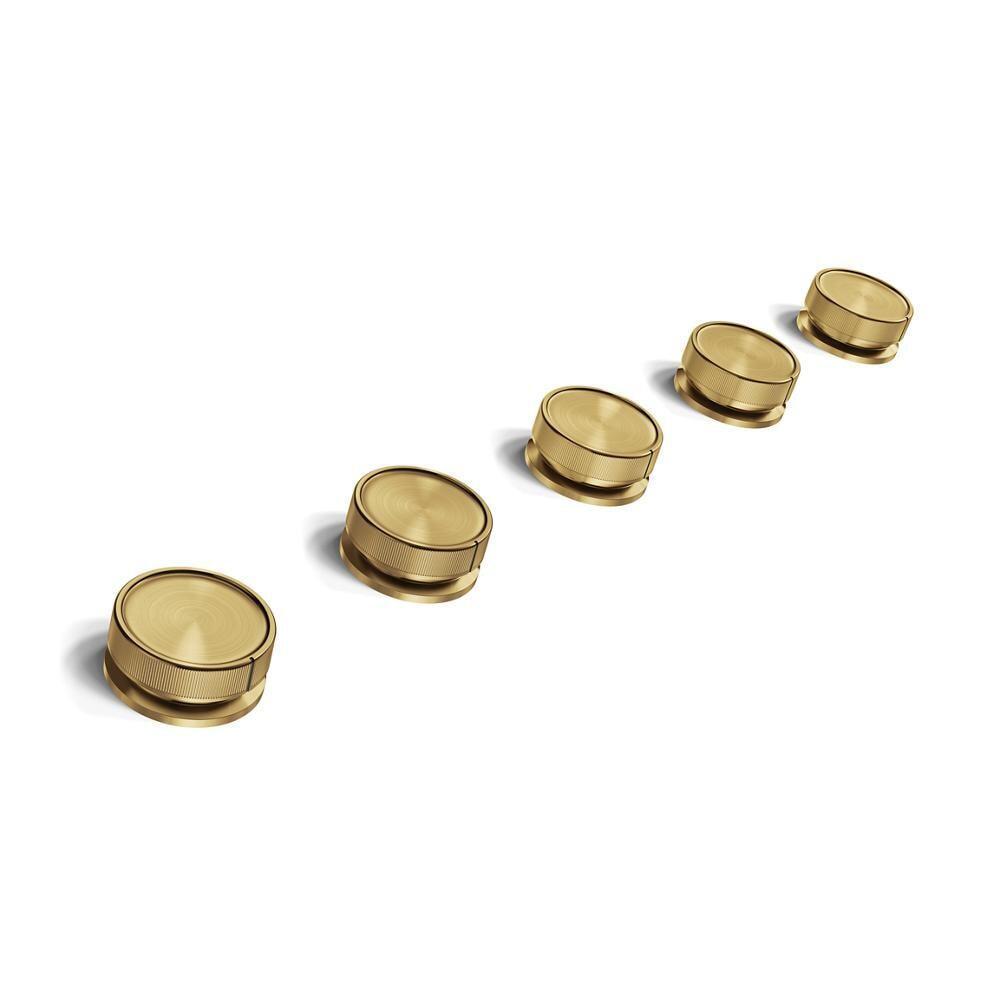 Brass Knob Hardware Accessory Kit for KitchenAid® Cooktop