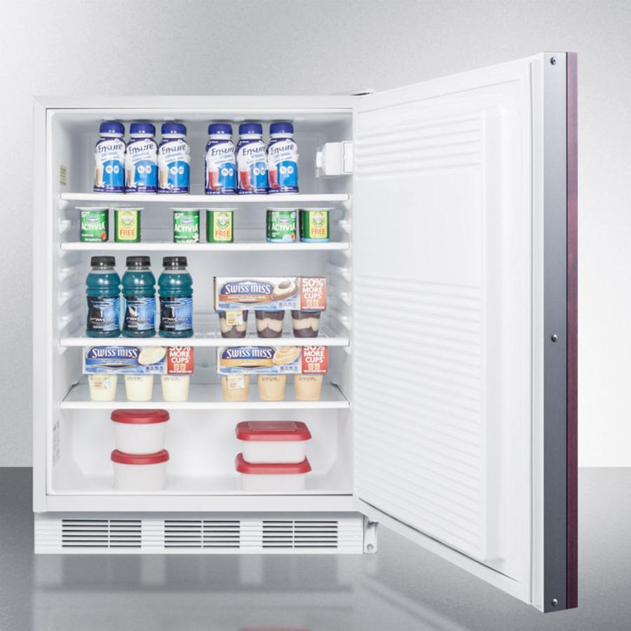 24" Wide Built-in All-refrigerator, ADA Compliant