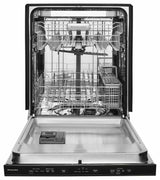 46 DBA Dishwasher with Third Level Rack and PrintShield™ Finish, Pocket Handle - Black Stainless Steel with PrintShield™ Finish