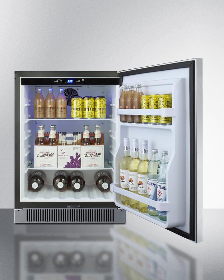 24" Wide Built-in Outdoor All-refrigerator