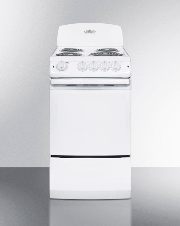 20" Wide Electric Coil Range