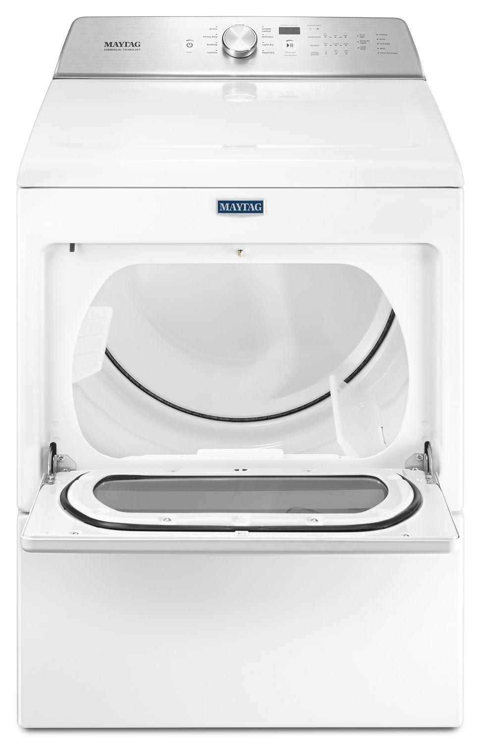 Large Capacity Gas Dryer with IntelliDry® Sensor - 7.4 cu. ft. White