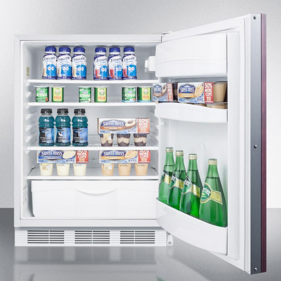 24" Wide Built-in All-refrigerator, ADA Compliant