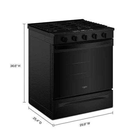 30-inch Gas Smart Range with Air Cooking Technology