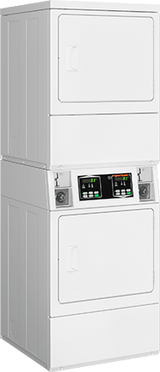 Stack Electric Dryer - Coin-Operated