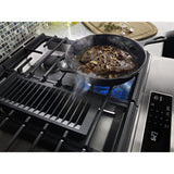 30-Inch 4-Burner Dual Fuel Downdraft Slide-In Range