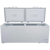 Element Electronics 21.0 cu. ft. Two Door Chest Freezer - White (ECF21MDCW)