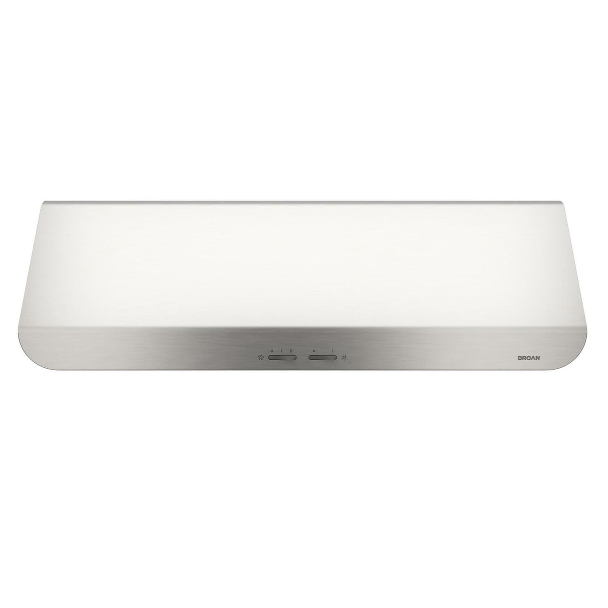 Broan® Spire 36-Inch Convertible Under-Cabinet Range Hood, 450 Max Blower CFM, Stainless Steel