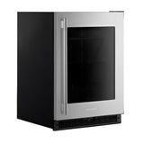 24" Undercounter Refrigerator with Glass Door