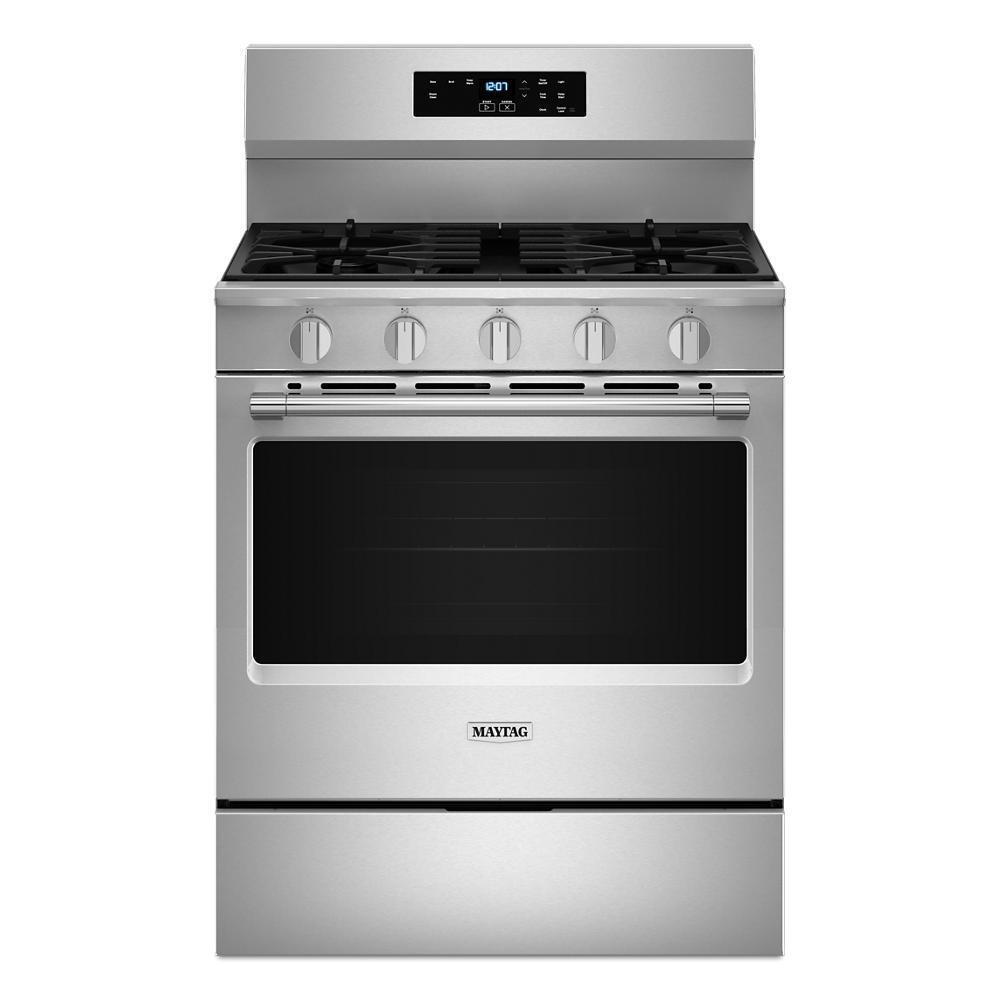 30-Inch Wide Gas Range With Steam Clean - 5.0 cu. ft.