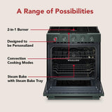 5.0 Cu. Ft. Smart Slide-in Gas Range with Convection Cooking Modes and 2-in-1 Burner