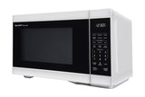 Sharp 1.1 cu. ft. 1000W White Countertop Microwave Oven