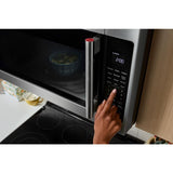 2.1 Cu. Ft. Microwave Hood Combination with a Handle
