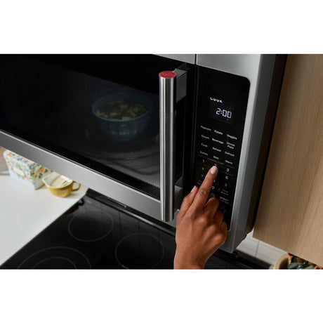 2.1 Cu. Ft. Microwave Hood Combination with a Handle