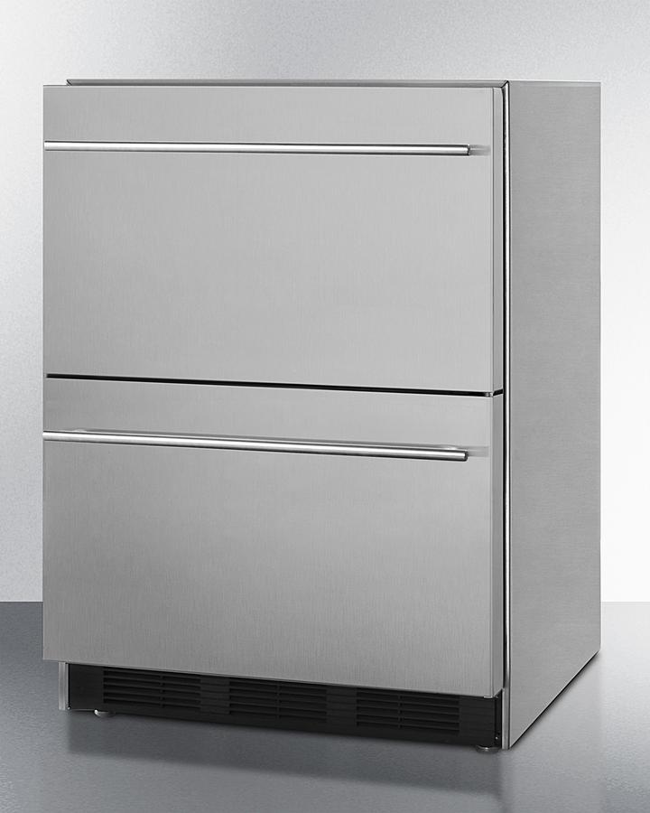 24" Wide 2-drawer All-refrigerator, ADA Compliant