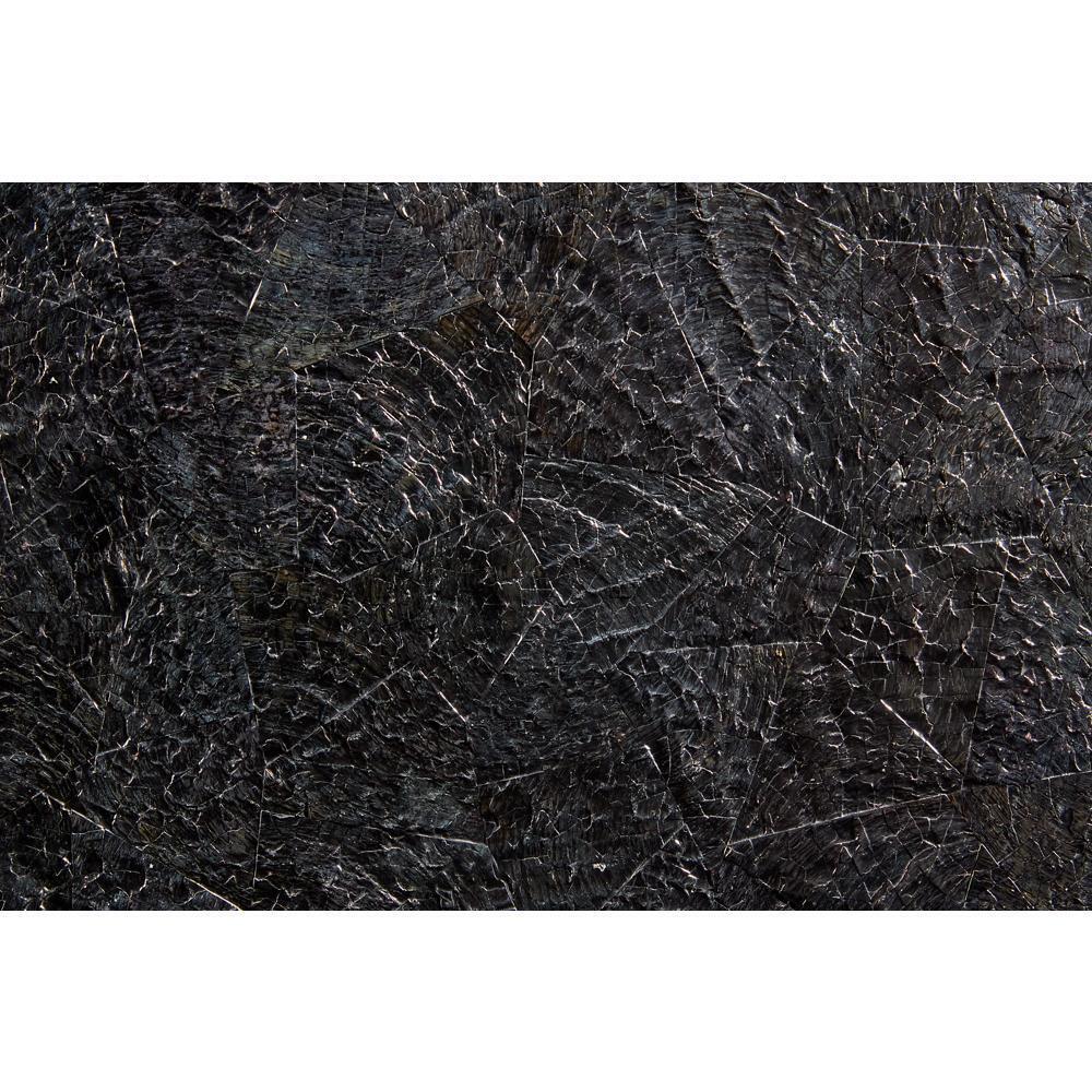 24" Elements Collection Dark Pen Black Custom Wine Column Panel