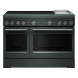 48-Inch 6-Element Induction Freestanding Commercial-Style Range with Griddle