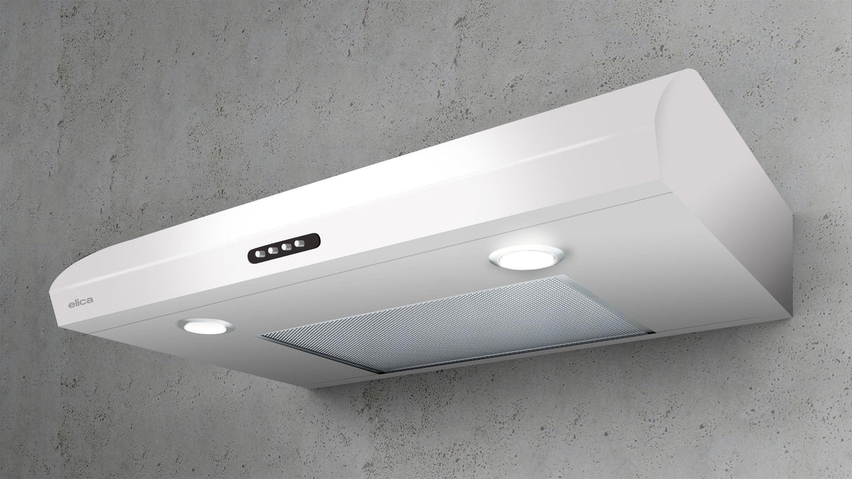 NEMI WHITE Undercabinet Range Hood 30" wide - 280CFM