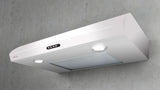 NEMI WHITE Undercabinet Range Hood 30" wide - 280CFM