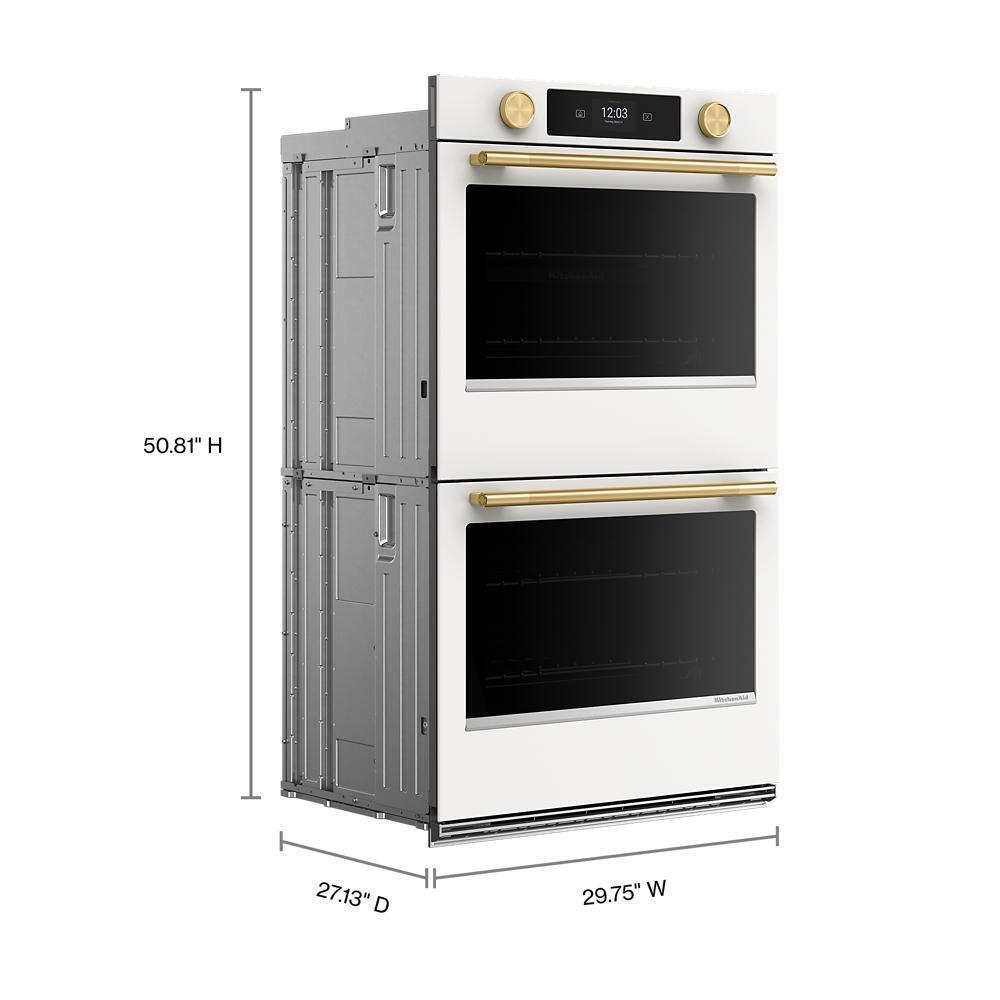 30-inch Smart Electric Double Wall Oven with Assisted Cooking Modes
