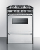 24" Wide Gas Range